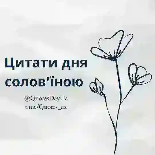 Цитати дня солов'їною