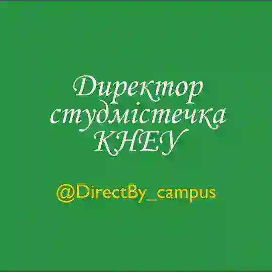 Директор студмістечка КНЕУ official