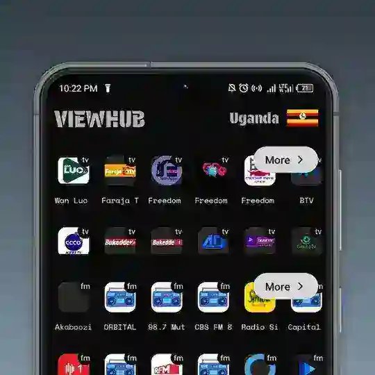 Free TV & Radio Streaming | ViewHub 9,000+ Live TV Channels, 100,000+ Radio Stations