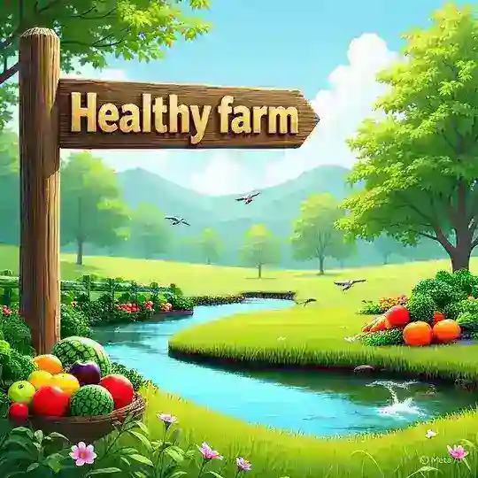 Healthy farm 👩🏻‍🌾