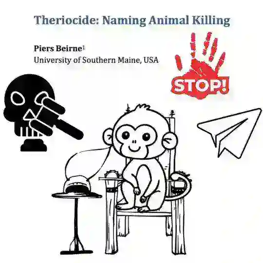 It's time to implement theriocide , respect animals and put criminal people in prison once at all! Sí al teriocidio