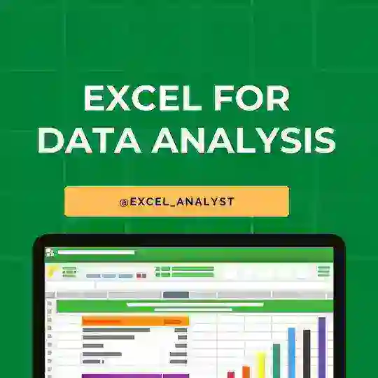 MS Excel for Data Analysis