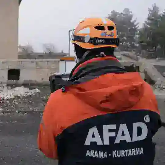 AFAD Arama ve Kurtarma Teknikerleri