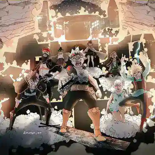 Черный Клевер/Black Clover. Архив глав [Комменты]