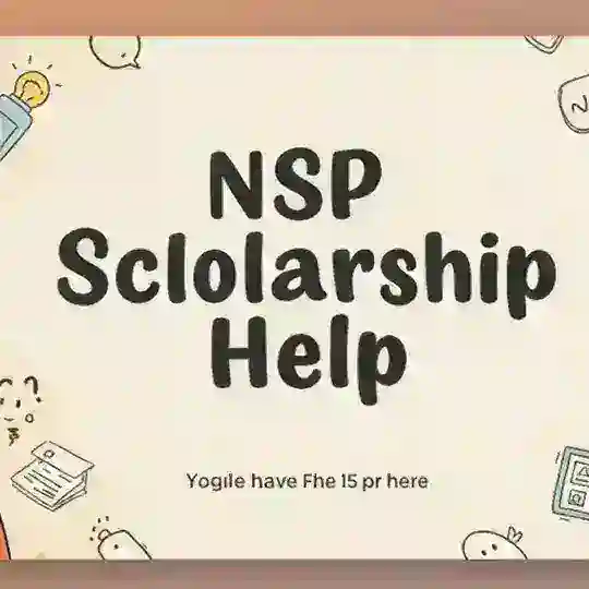 National Scholarship Portal Help