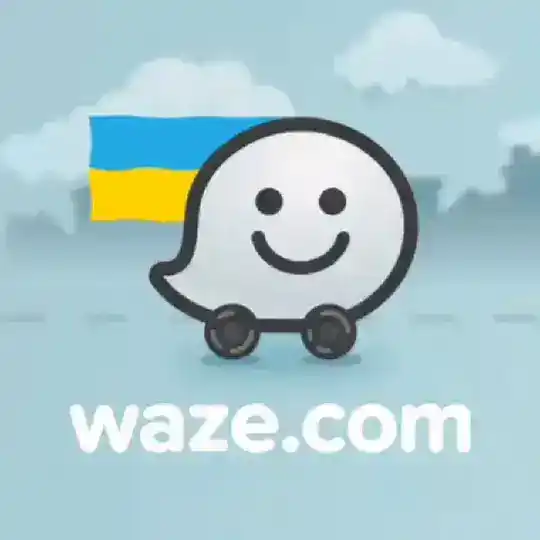 Waze Дніпро / Dnipro / Днепр
