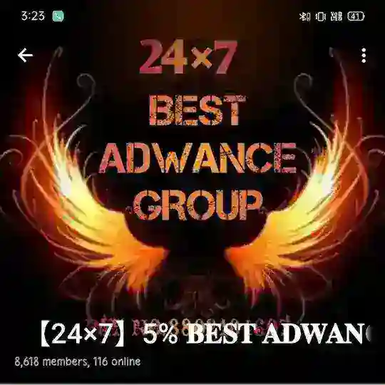 [24×7] 5% BEST ADVANCE GROUP 💪