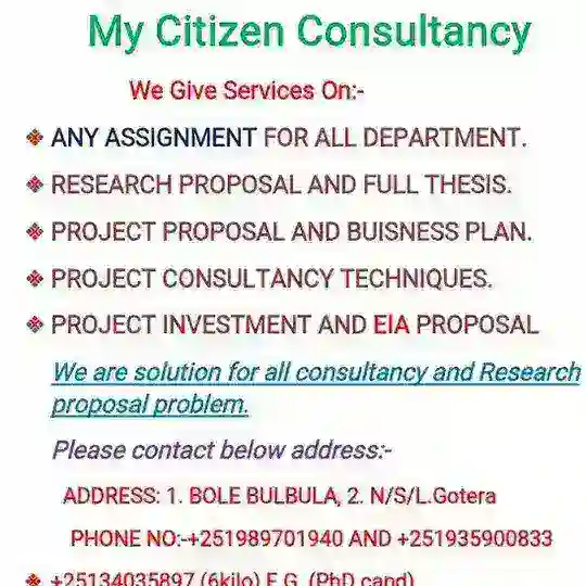 MY CITIZEN CONSULTANCY